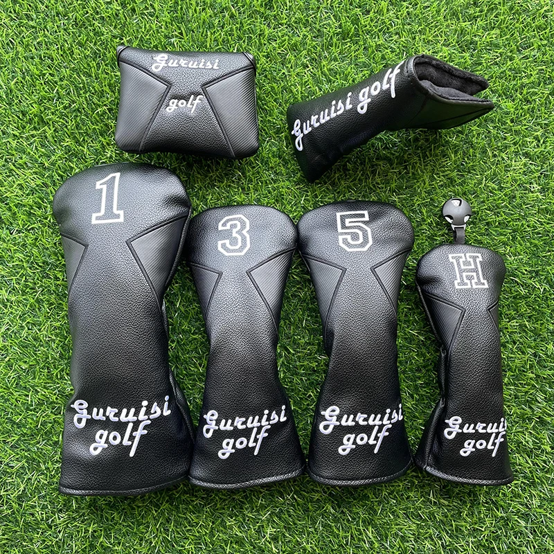 Individualita Golf Club Cover Wood Cover Wings Golf Club Shaft Fairway Wood Cover Golf Club Head Ochranný kryt