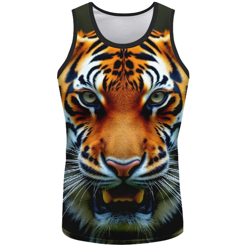 Indochinese Tiger 3D Tlač Tiger Tričko