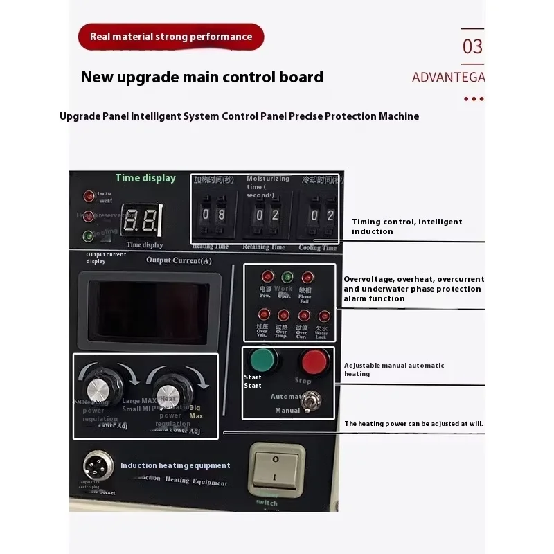 Indukčné vykurovacie zariadenie Vysokofrekvenčné indukčné ohrievače Elektromagnetická indukcia Hine na zahrievanie