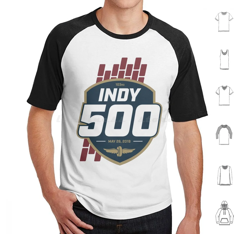 Indy 500 T košeľa bavlnené mužy Dámske DIY tlač IndyCar Alonso Fernando 500 míľ Indianapolis Alonso Garáž Garáž MCL 66