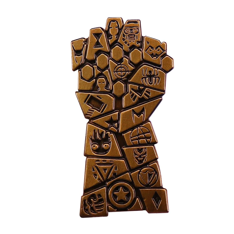 Infinity Gauntlet Logo Pin Brošňa