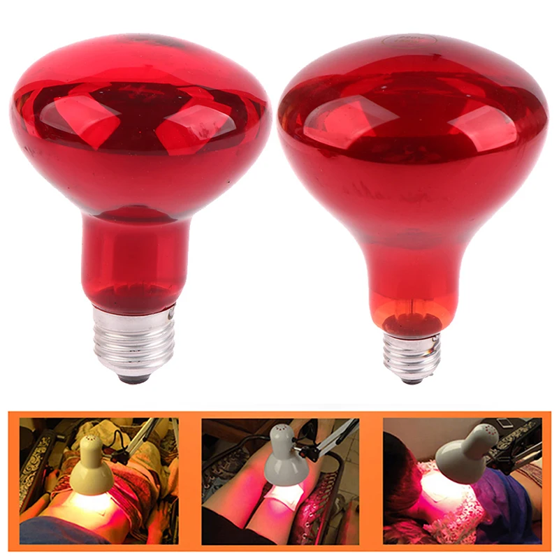 Infračervená fyzioterapia Žiarovka 100 W 150 W Hriepavá terapia Červená lampa pre bolesť krku Artritída Artritída svalová kĺb