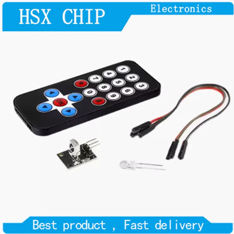 Infračervené IR bezdrôtové súpravy diaľkového ovládača DIY HX1838 pre Arduino