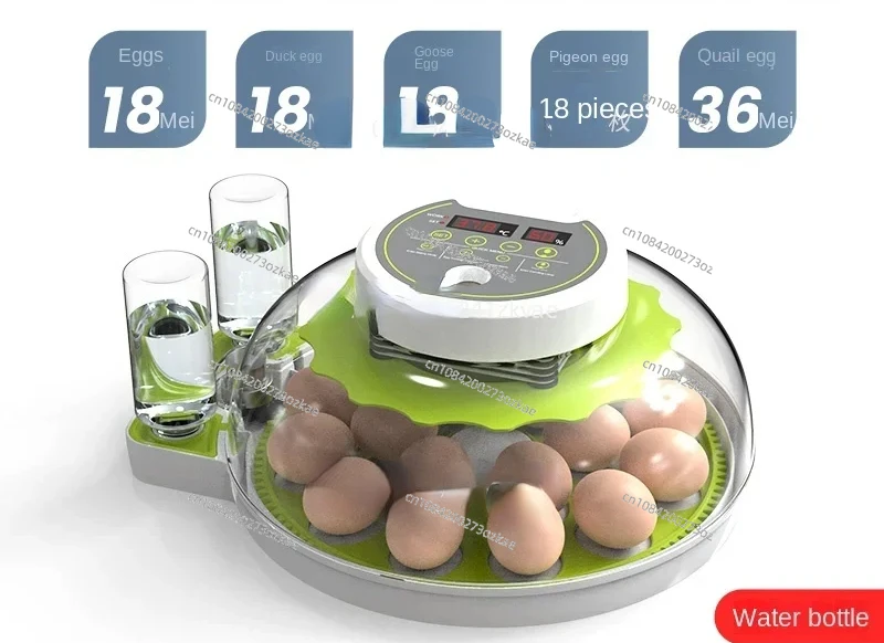 Inkubátor malá domácnosť inteligentná lietajúca podšálka papagáj papagáj rutin kuracie vagáty konštantná teplota plná automatic