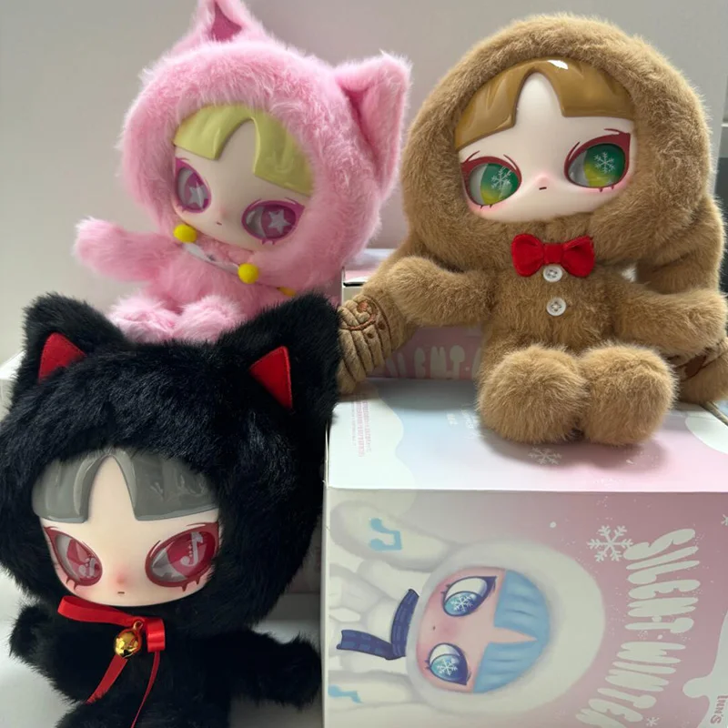 Inn Silent Winter Series Vinyl Plush Blind Box Trendy Toy Collectible Doll Box Ornament Dievča