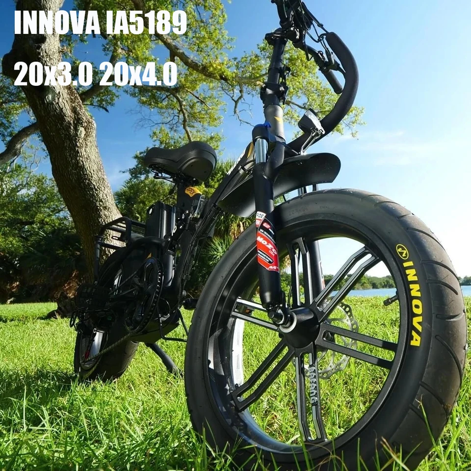 Innova 5189 Fat Bike Tire 20x3.0 20x4.0 All-Terrain Strong Tat Tire Electric Bike Pneumatika Originálny drôt Mountain Snow Bicykel Tire