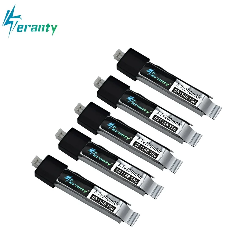 Inovované pre WLTOOYS V911 F929 F939 Batéria RC Helikoptéra 3,7 V 200 mAh batéria pre Wltoys Lipo Batterty 551148 5ks/set/set