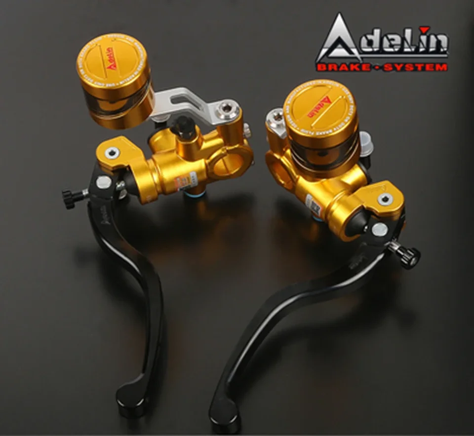 Inovácia Adelin PX1 14/11/16/115,5/19 mm Motorycle Brzdová spojka Master valca Hydraulická rukoväť pre Honda Yamaha Kawasaki