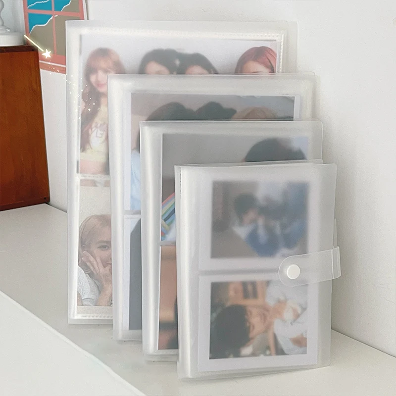Ins KPOP Photokards Album Idol Photo kariet Držiteľ fotokardov Binder Cards Organizátor Škola stacionárnej desktopovej organizácie