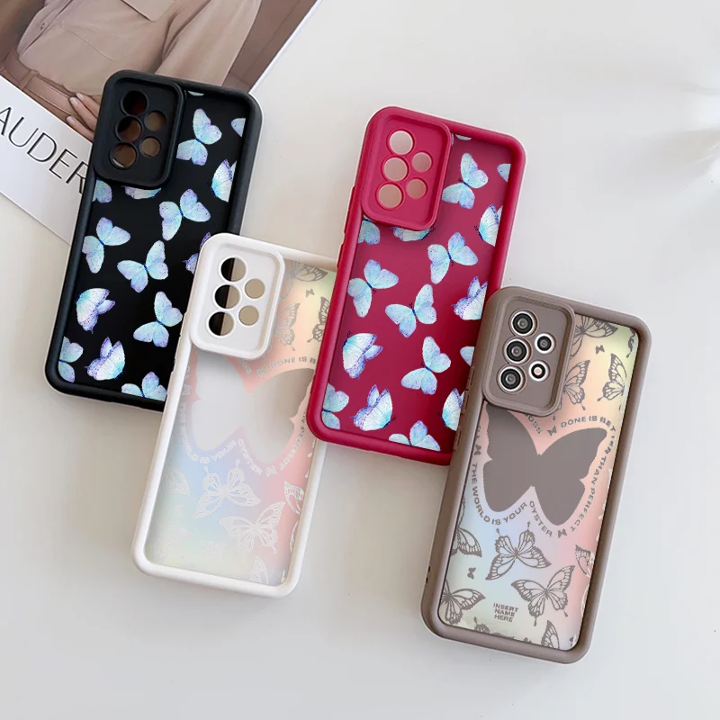 Ins Retro Butterfly Silikone Pase pre puzdro pre Google Pixel 7 7a 8a 8 9 Pro XL 5G Shock odolný voči nárazníkom Soft Cover Cover Art Funda