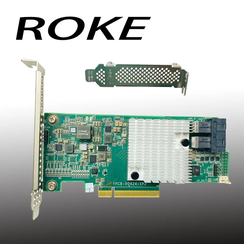 Inspur 9300-8i YPCB-00424 LSI SAS3008 12 GBPS HBA IT MODE ZFS FEENAS UNRAID