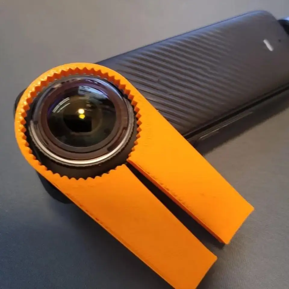Insta360 X4 Objektív kryt Remover 3D tlačené príslušenstvo vhodné pre nástroj Demonbosty Glass Glass INSTA360 X4