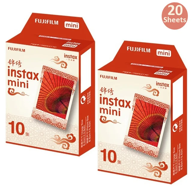 Instax Mini Film Chinese verzia 10-30 listov fujifillm Instant Mini 12 11 9 87s Fotoaparát pre SP-1/2 Farebná sada fotografického papiera pre tlačiareň