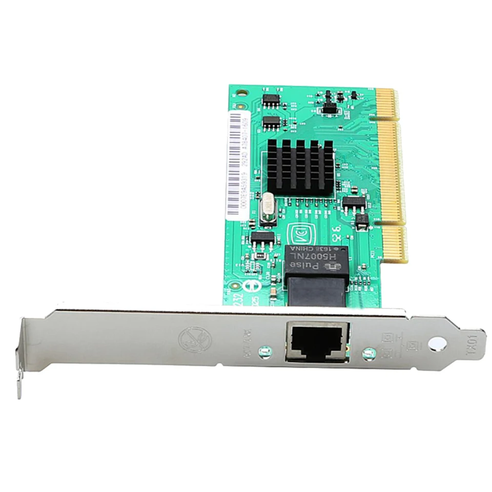 Intel 82540 1000 Mbps Gigabit PCI Sieťová karta adaptér Diskless RJ45 Port 1G PCI LAN Card Ethernet pre PC s chladičom