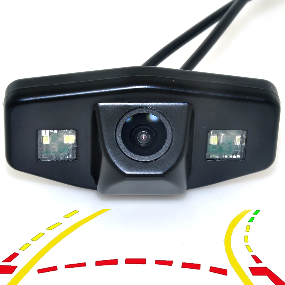 Inteligentná dynamická trajektória parkovacie zadné pohľady Zadná kamera pre Honda Accord 7 2003-2010 Pilot Civic Odyssey Acura TSX
