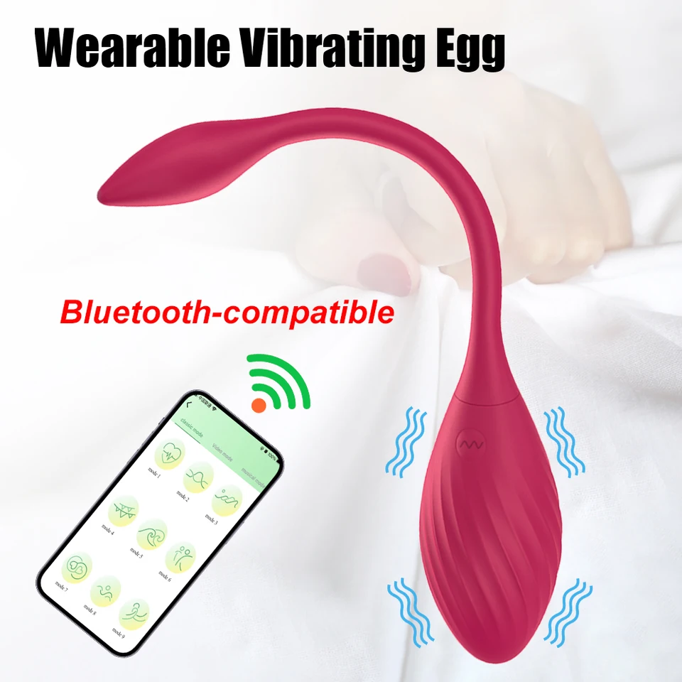 Inteligentné bluetooth vibrátory pre ženy vaginálne gule v bradavke Clitor stimulátor Stimulátor ženský masturbator nohavičky sexuálne hračky Kegel guľa