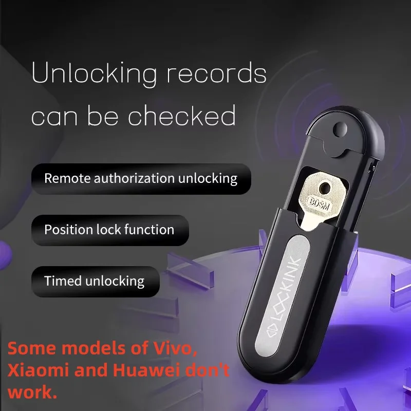 Inteligentné diaľkové ovládanie cudnosť klietky Key bezpečná schránka Appcb Smart Control Penis Lock Pár bondage bondage pre dospelých 정조대