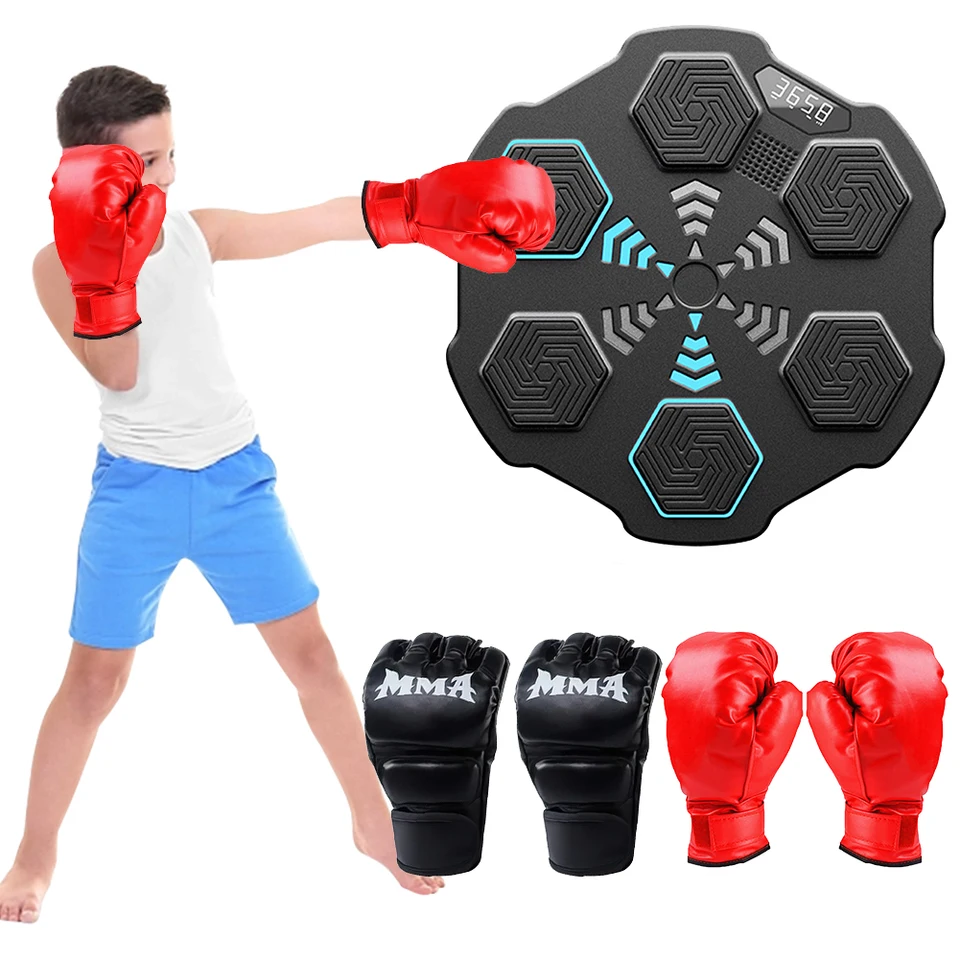 Inteligentné hudobné boxerské stroje na stenu Target fitness Tréner Elektronický box na stenu stena zavesenie pieskového vaku boxing dieťa dospelý