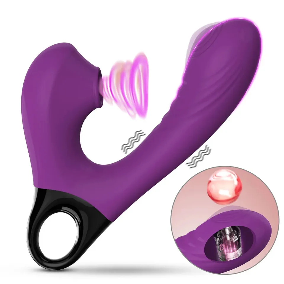 Inteligentný realistický dildo vibrátor výkonný G-bod klitoris masager bradavky sanie vibrácie stimulátor ženského dospelého produktu