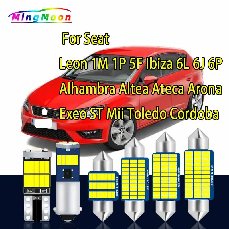 Interiér LED Light Kit pre sedadlo Leon 1m 1p 5f Ibiza 6l 6J 6p Alhambra Altea Ateca Arona Exeo St Mii Toledo Cordoba Accessories