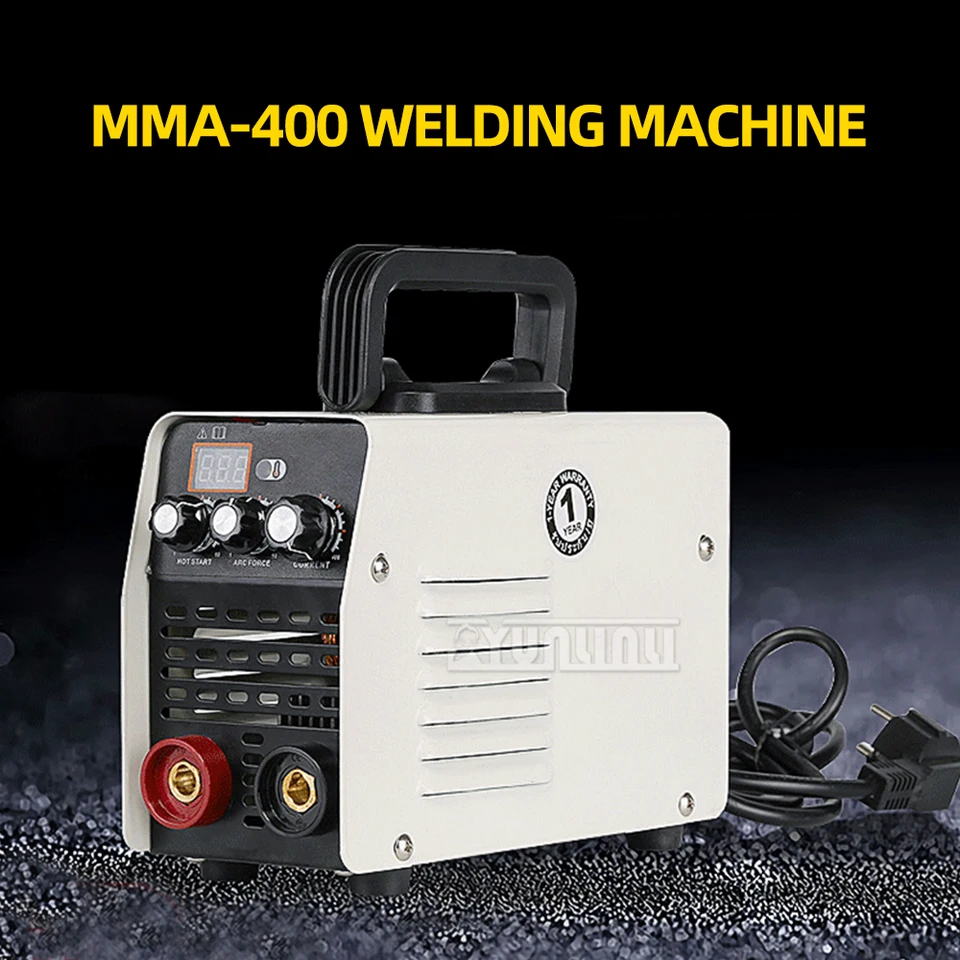 Invertor IgBT manuálny zvárací stroj inteligentný zvárač MMA-400 Elektrický zvárací stroj kovový zvára