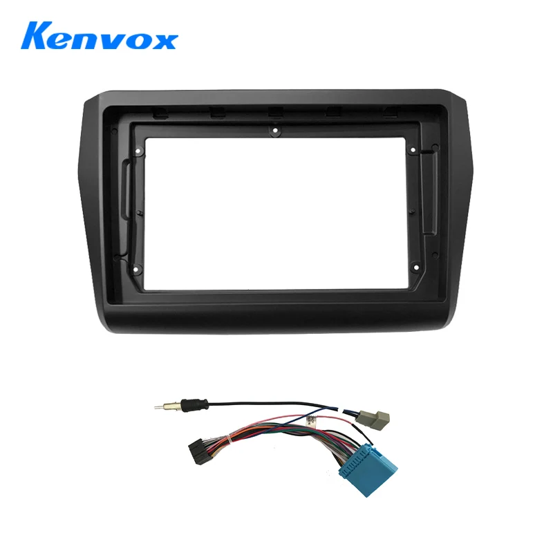 Inštalačný panel pre auto rádio Fascia pre Suzuki Swift 5 2016 2017 2018 2019 2020 2 DIN Stereo Montáž Bezel Faceplate Frame Kit