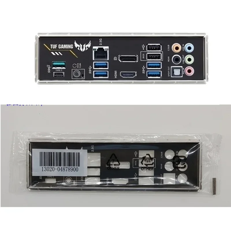 IO Shield zadná doska z nehrdzavejúcej ocele BLACKET Držiak pre ASUS TUF Gaming B550-plus