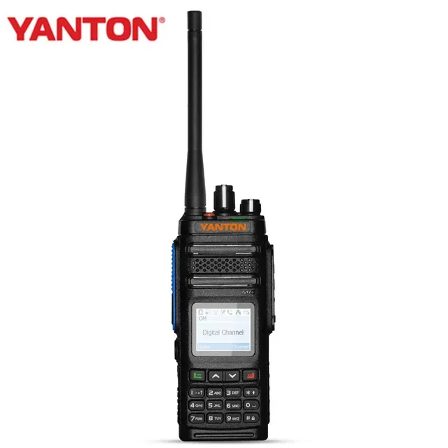 IP66 nepremokavý 100 míľ Walkie Talkie Uhf Yanton DM-860 10W DMR Digital Radio