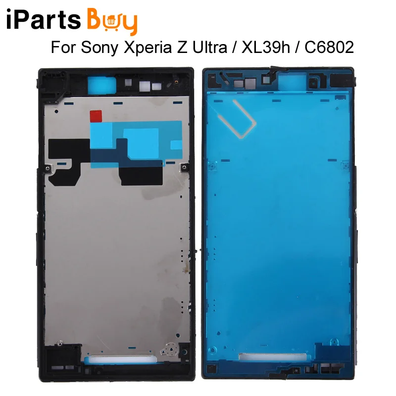 IPARTSBUY PREDNÁ KAŽDÝ KAŽDÝ LCD RÁMKÝ RÁMKA PRE SONY XPERIA Z ULTRA / XL39H / C6802