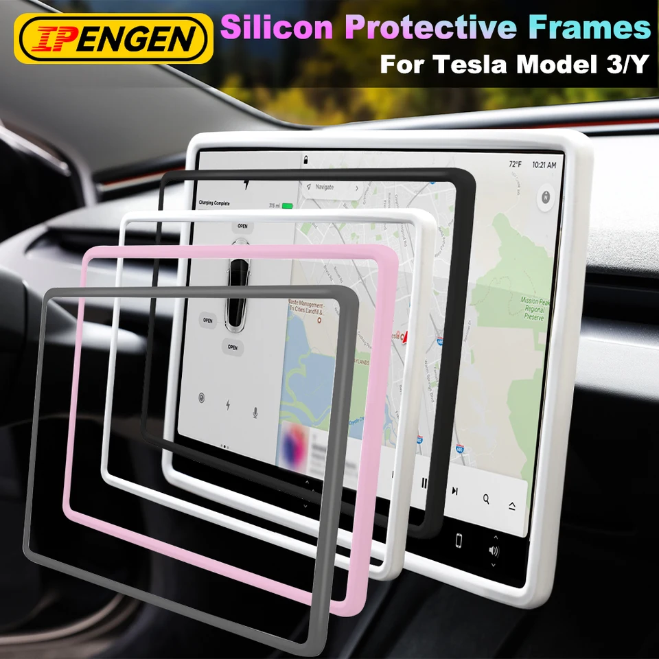 IPengen pre Tesla Highland Screen Protector Silikónový ráme