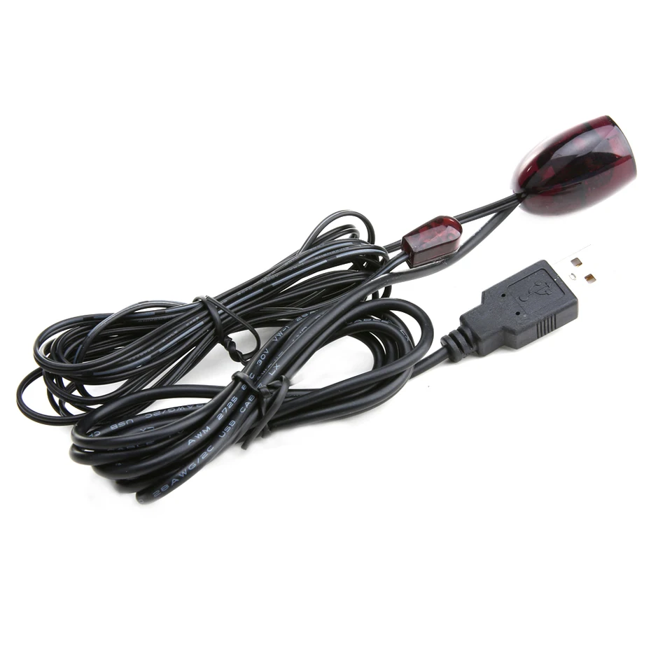 IR infračervené diaľkové ovládanie prijímača predlžovača EMITER USB adaptér