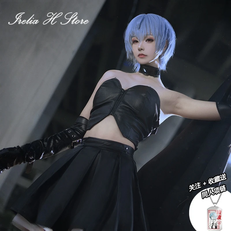 Irelia H Store ayanami rei eva cosplay kostým anime eva ayanami rei punk sexy šaty oblek halloween kostýmy