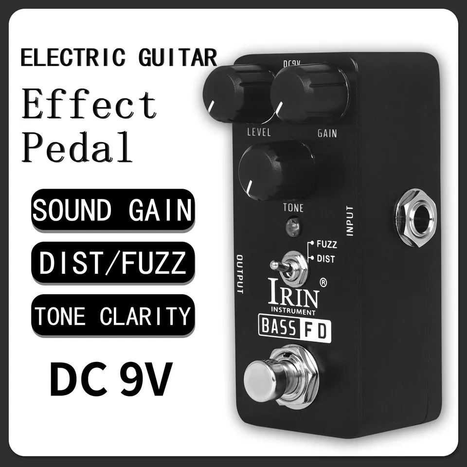 Irin RS-22 Bass FD Guitar Effect Bass Bass Fuzz Effects Full Gain Madness True bypass Pedals