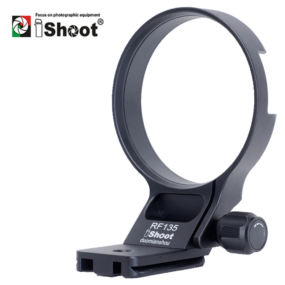 Ishoot objektívový golier TROCOD MONT OPPORNÁ ODPORUJÚCE PRE CANON RF 135 mm f/1,8 L je USM s ARCA-SWISS RECHID RELEFICKÁ DOPATLO IS-RF135