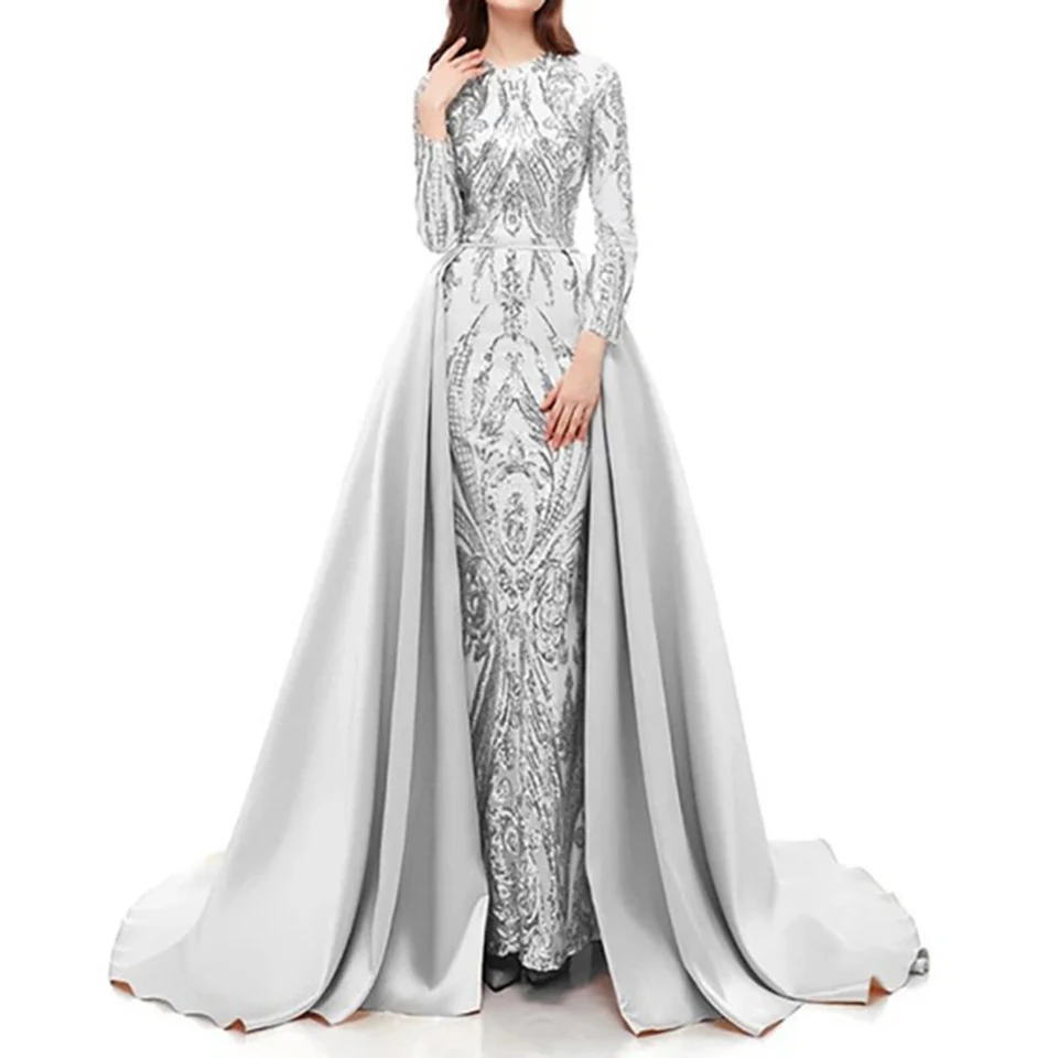 Iskrivé guľové šaty večerné šaty podlahové dĺžky elegantné šaty luxusné dubajské formálne večierky pre ženy pre ženy večera