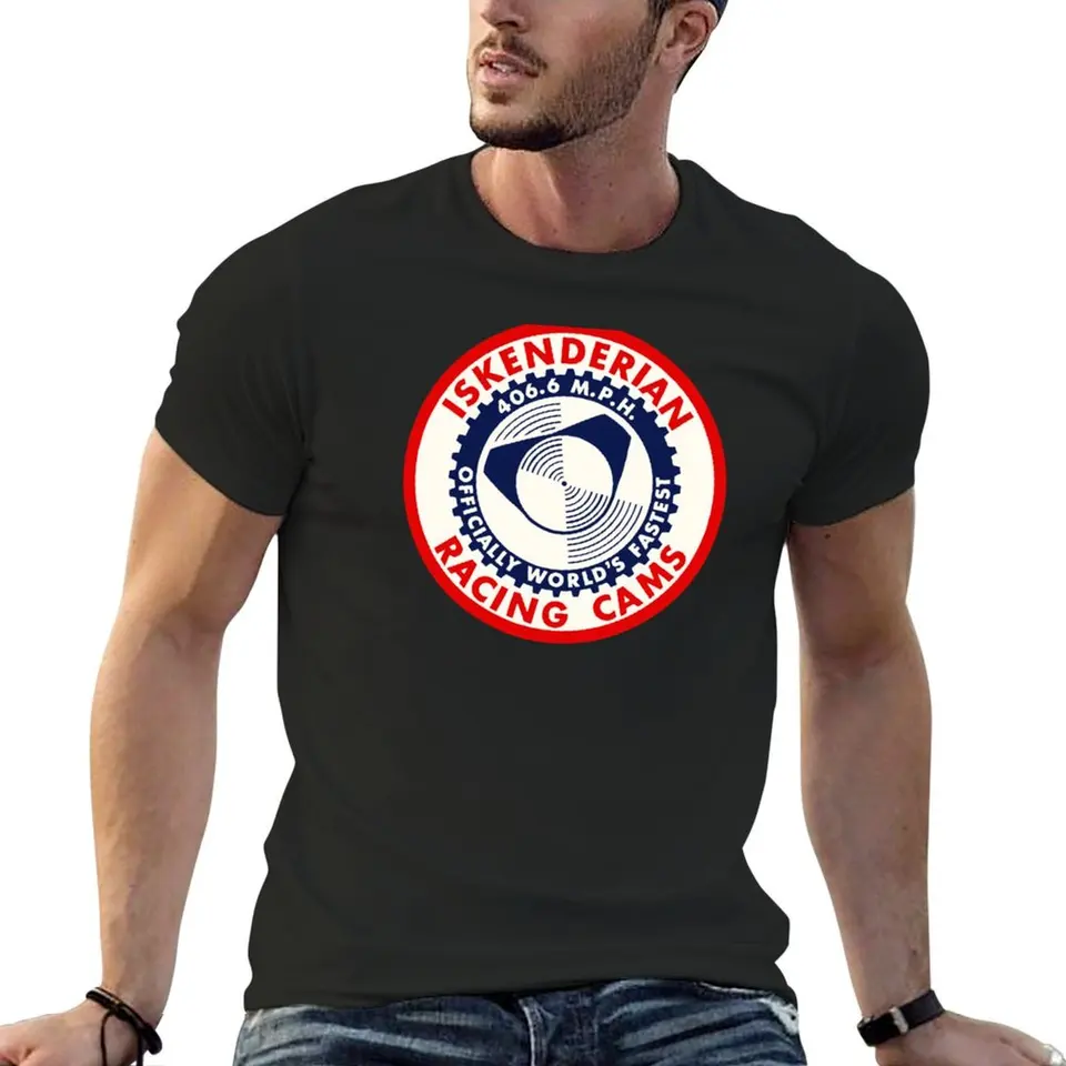 ISky Iskenderian Racing Cams World's T-Shirt Sports Fans Sugime Presmerned Mens Graphic T-Shints Pack Pack
