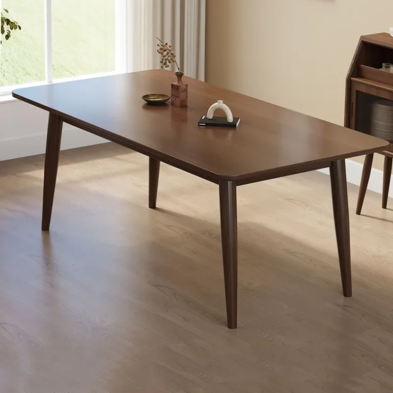 Island Coffee Dining Tables Kitchen Luxusný obdĺžnik jedálenské stoly stručný reštaurácia Mesas Domáci nábytok