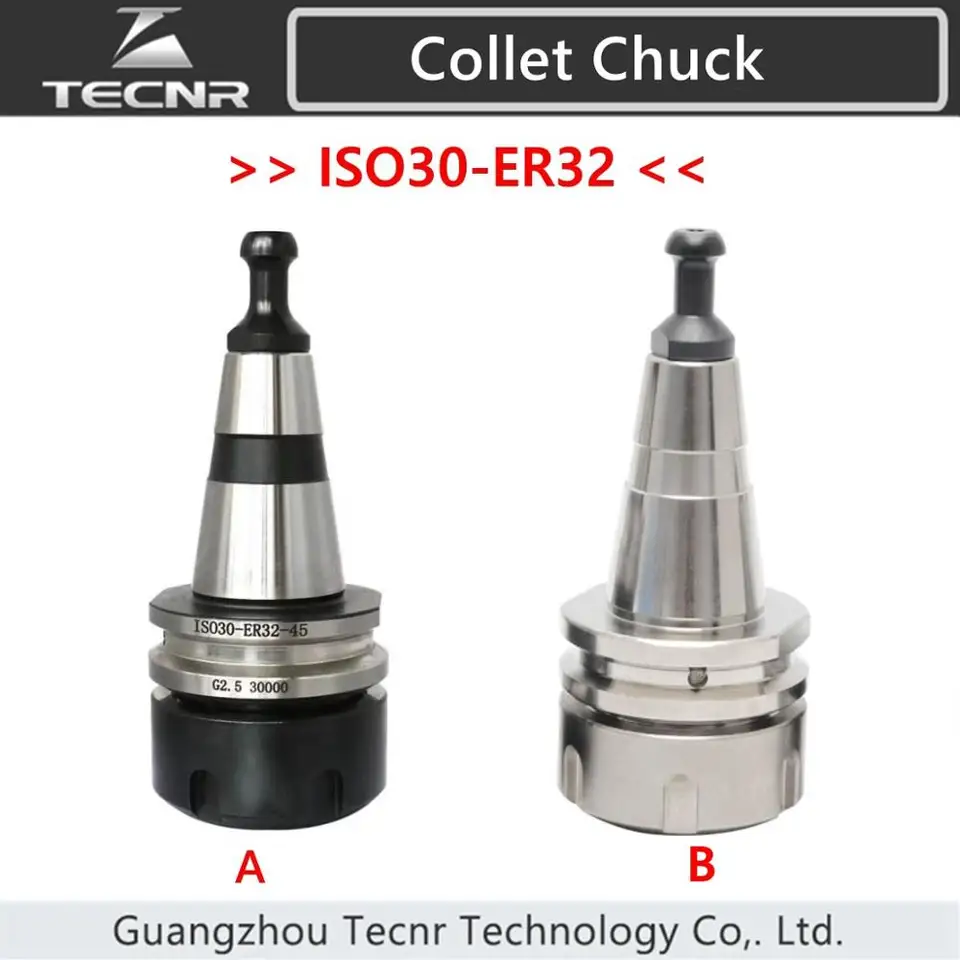 ISO30 ER32 45L 50L 60L Balance Collet Chuck G2.5 30000 ot./min