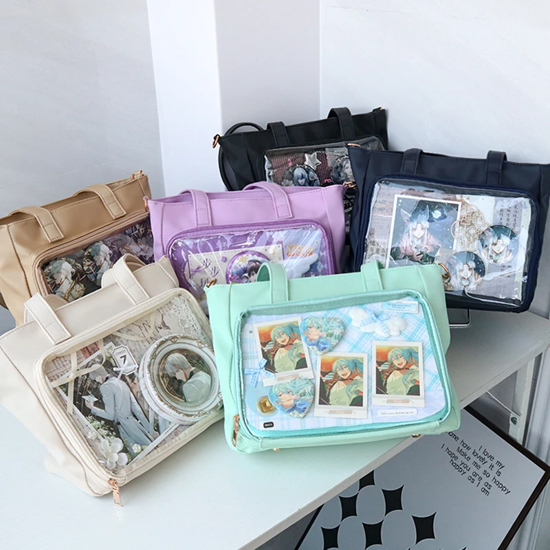 ITA BAG 2025 Vysokokapacitné totes na zobrazenie novej modernej priehľadnej tašky na rameno leto všetky zápasy podpazušia v taške Bolso Mujer