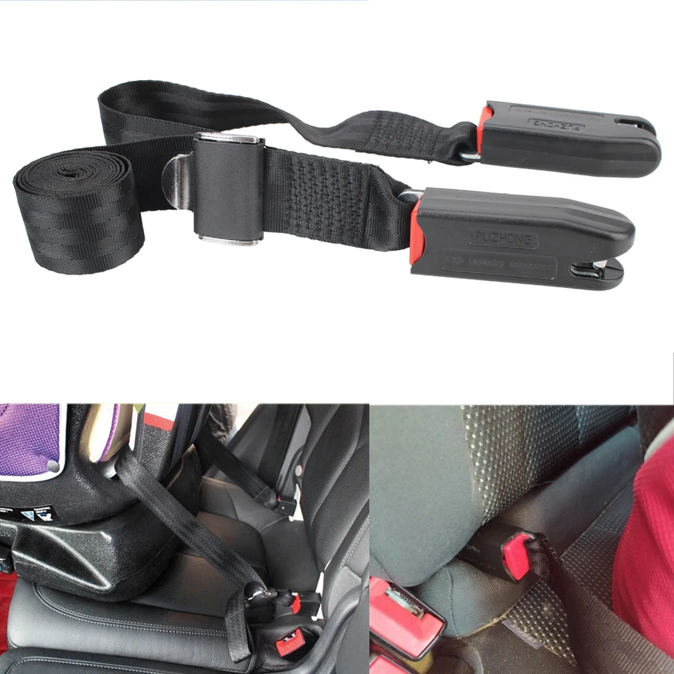 Izofix/západka rozhrania pripojenia 2-bodový remienok Bezpečnostný pás Universal Fixing Band Car Child Bezpečnosť bezpečnostných bezpečnostných pásov