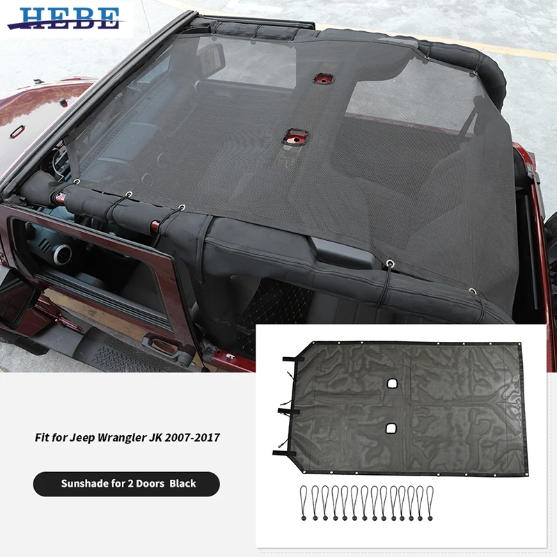 Izolácia tepelnej izolácie spoločnosti Hebe Car pre Jeep Wrangler JK 2DOOR 2007 2008 2009 2010 2010 2012 2013 2013 2015 2015 2016 2017 Príslušenstvo