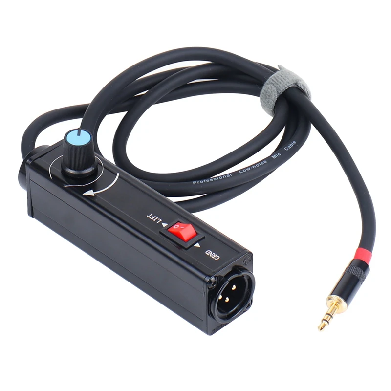 Izolátor stereofónnej slučky 3,5 mm až XLR Audio Izolator Izolátor Izolátor šumu supresora pre PC do mixéra