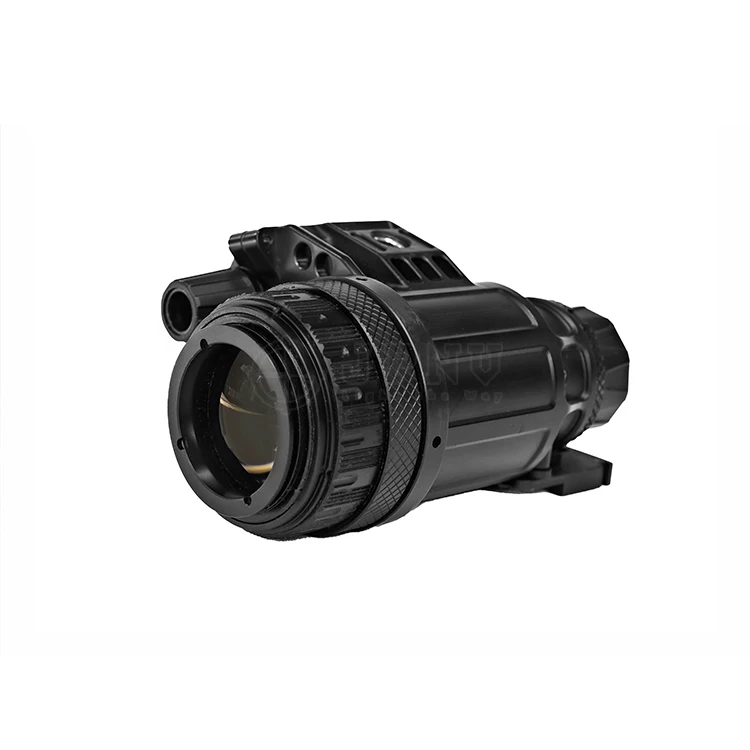 J-14 Monokulárne nočné videnie okuliare Biela a zelená fosforová prilba P43/P45 Manuál NVG Gen2+ PVS14