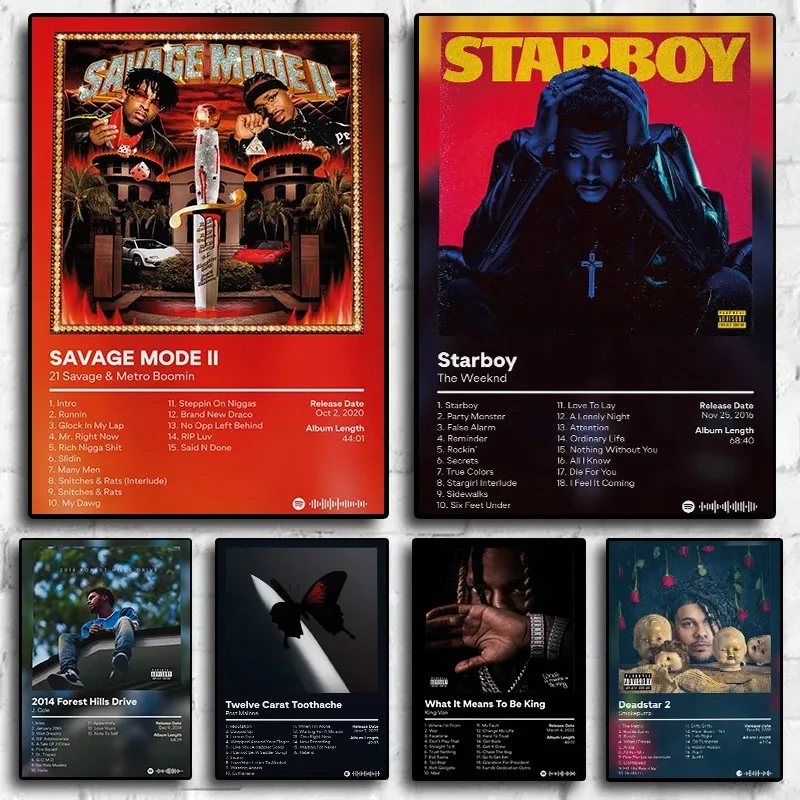 J.Cole The Weeknd Hip Hop Singer Star Music Album Pictures for Obýva