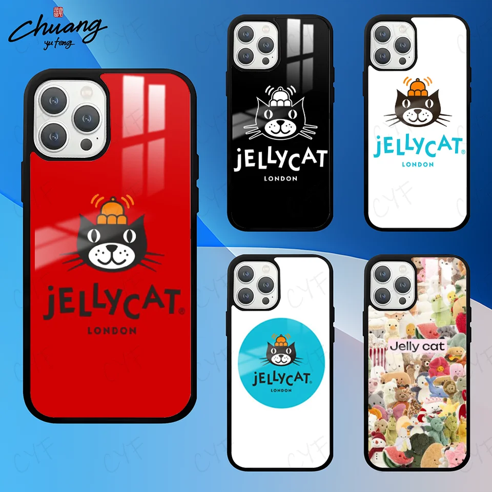 J-Jellycat Cute Kawaii Telefón pre puzdro pre 11 12 13 14 15 16Pro max Mini Plus matný zrkadlový kryt telefónu