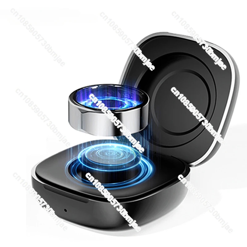 J-štýl 2301a Veľkoobchod v krvi Sukorovanie v krvi VO2 MAX SMART Health Rings módne vlastné čierny android inteligentný prsteň pre mužov Pár