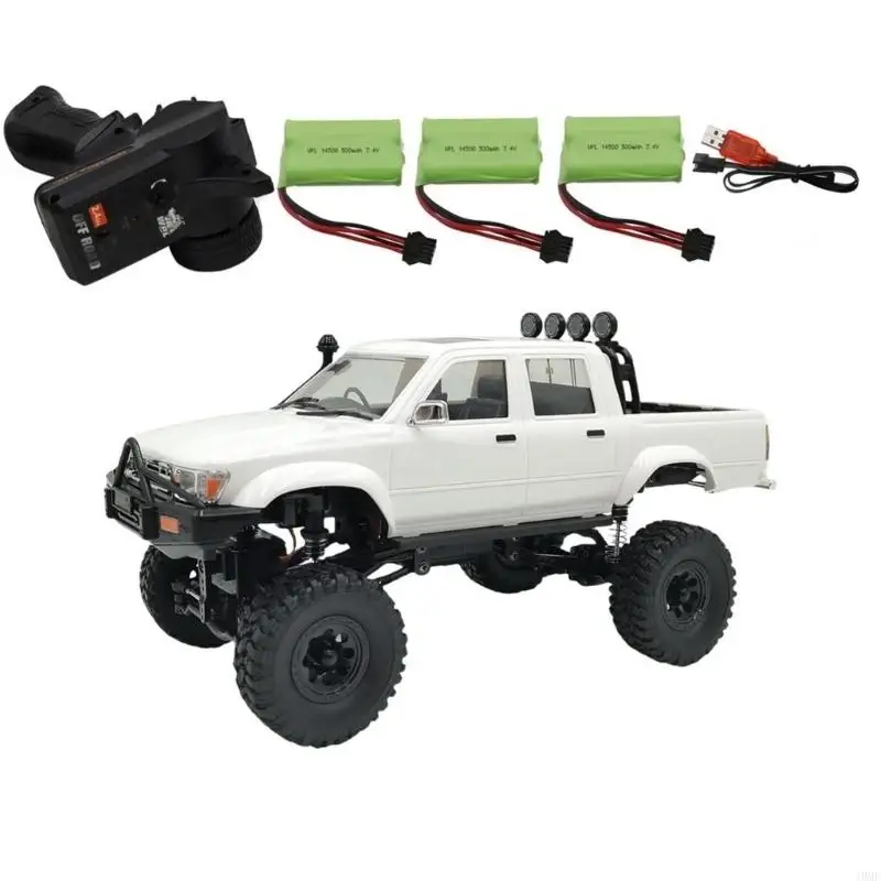 J0MF 1/16 OFROAD CAR HERKA PRE KRÁTKY DISTAČNÉ OVLÁDACIE CLACKY HOODA S OBCHODNOSTI A DOSTATOČNÝ DETAD DETICKÝ MODEL