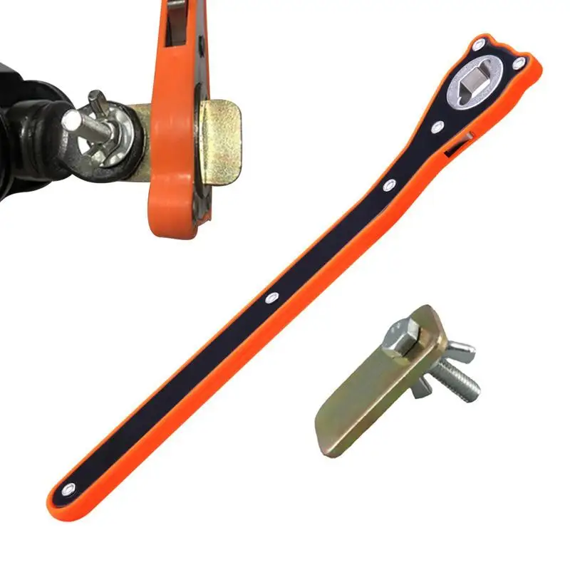 Jack zdvihový rukoväť náradie Jack Ratchet Wrench Car Labour-Saving Jack Ratchet Kľúč s rukovlnou garážou pneumatikou