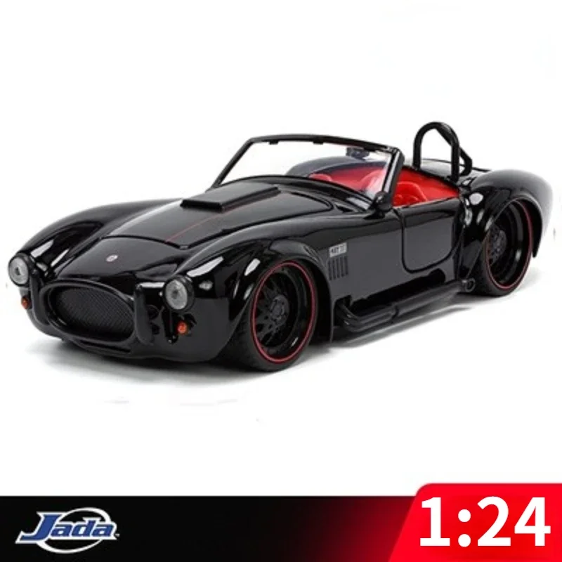 Jada 1:24 1965 Shelby 427 Cobra S/C High Simulation Diecast Car Metal Model Model automobil pre deti pre deti