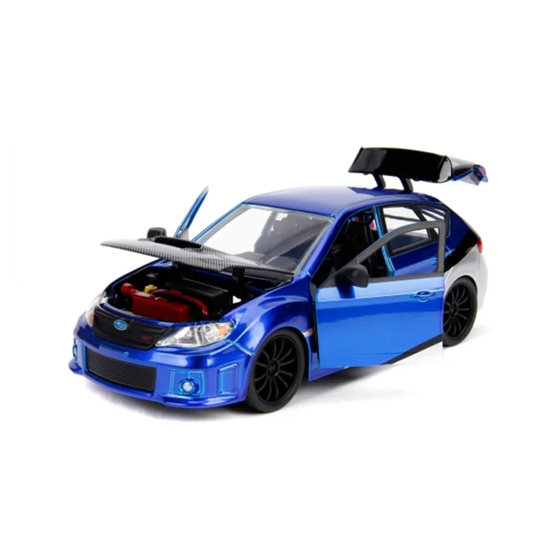 Jada 1:24 Brian's 2012 Subaru Impreza WRX STI Diecast Car Hot Toys Model Car Children Darčeková zbierka J46